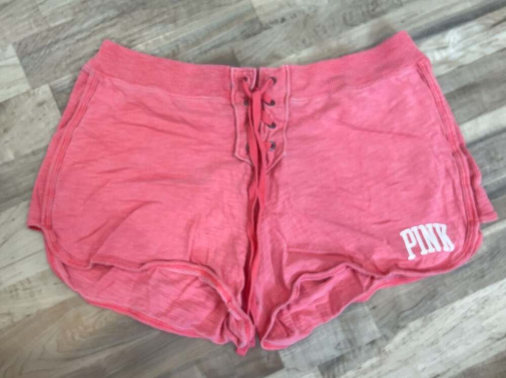 Victoria's Secret PINK Lace-Up Lounge Shorts Size M